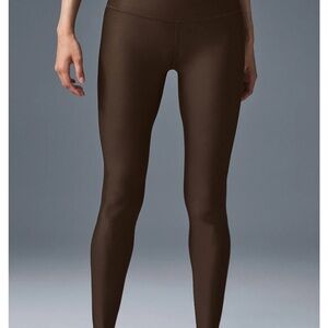 ALO Yoga Chocolate Brown Leggings